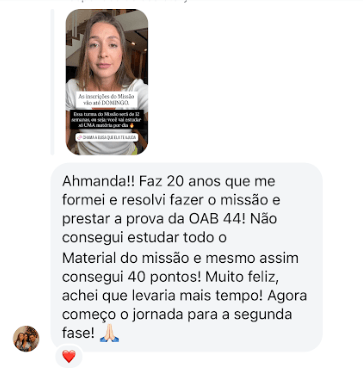 0067 - Depoimento Missão - 20 Anos Sem Estudar